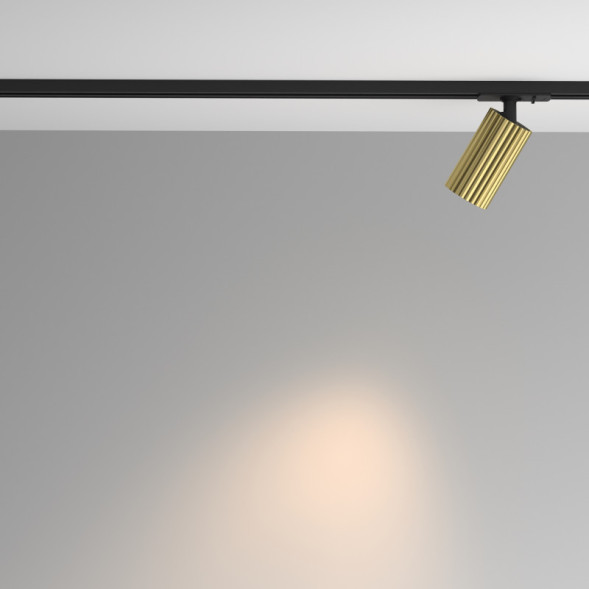 Трековый светильник Maytoni Technical calipso TR218-1-GU10-BS