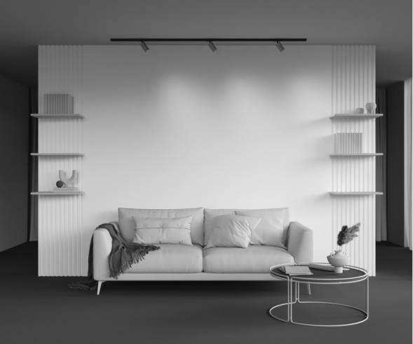 Трековый светильник Maytoni Technical calipso TR218-1-GU10-BS