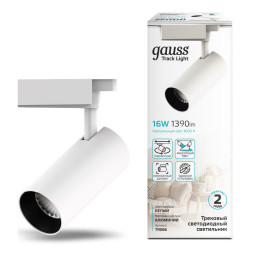 Светодиодный трековый светильник Gauss Gauss track white TR066