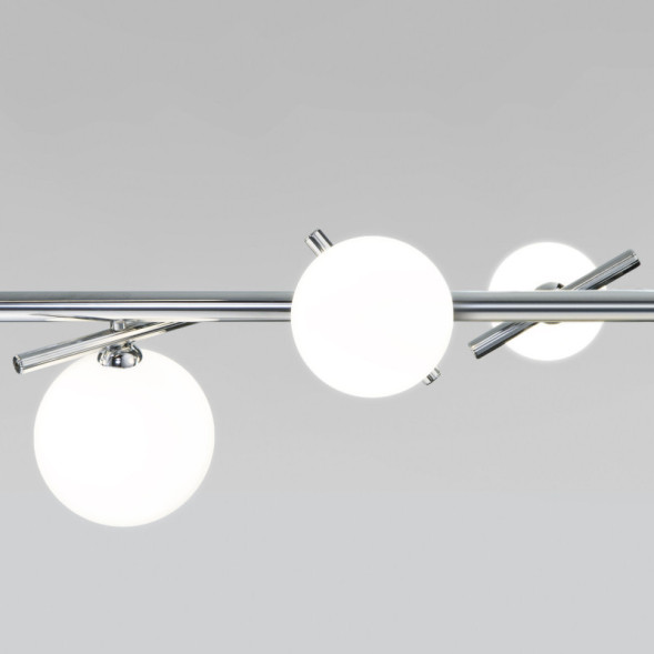 Подвесная люстра Eurosvet SALUT 50382 хром