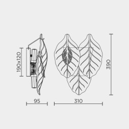 Бра MODELUX ML.6770 ML.6770.390 GD