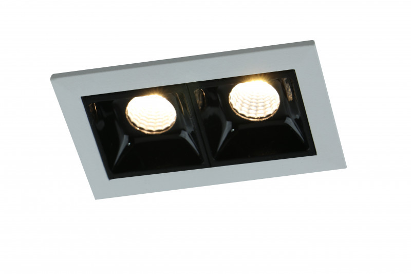Встраиваемый точечный светильник ARTE Lamp Grill A3153PL-2BK