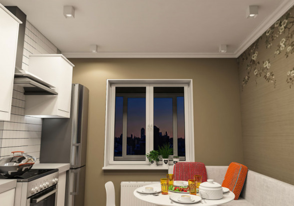 Накладной точечный светильник Denkirs Rodvig DK3080-WH