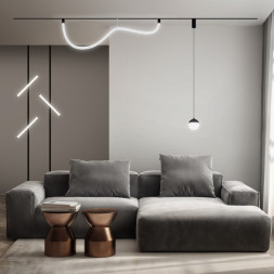 Светодиодный трековый светильник Denkirs SMART RAY DK8065-BK