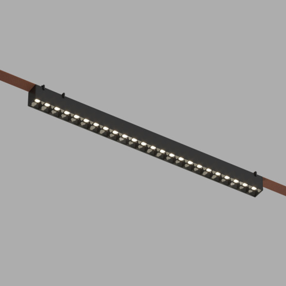 Светодиодный трековый светильник Denkirs DK5672-BK BELTY GRILL