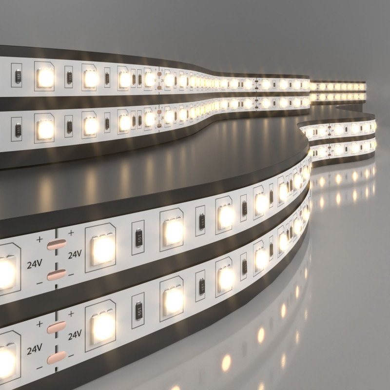 Лента Elektrostandard 5050 24V 60Led 14,4W IP20 / тёплый белый 0W 24V белый (теплый) IP20