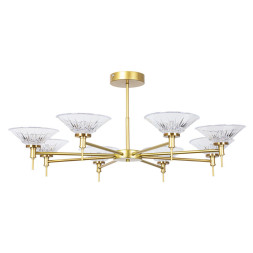 Люстра на штанге ARTE Lamp A2076PL-8GO Alessia