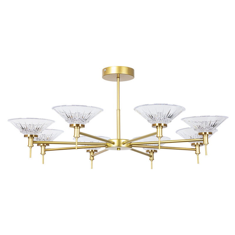 Люстра на штанге ARTE Lamp A2076PL-8GO Alessia