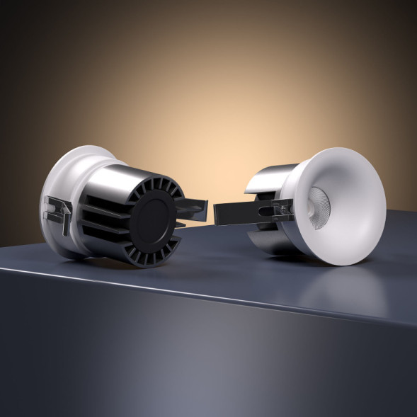 Встраиваемый светильник Elektrostandard 25070/LED 15W белый Bliss