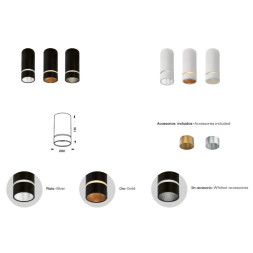 Накладной точечный светильник Mantra 8885 Split