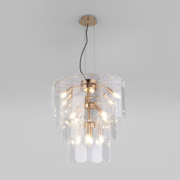 Подвесная люстра Eurosvet 60171 золото CLAIRE