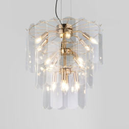 Подвесная люстра Eurosvet 60171 золото CLAIRE