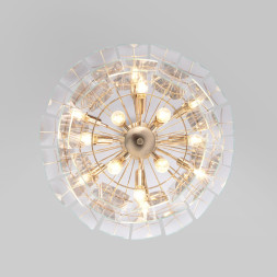 Подвесная люстра Eurosvet 60171 золото CLAIRE