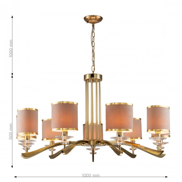 Подвесная люстра Favourite ROCCA 2689-9P