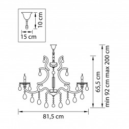 Подвесная люстра Lightstar CHAMPA 698165