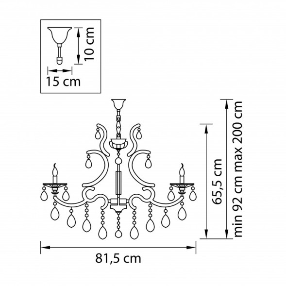 Подвесная люстра Lightstar CHAMPA 698165
