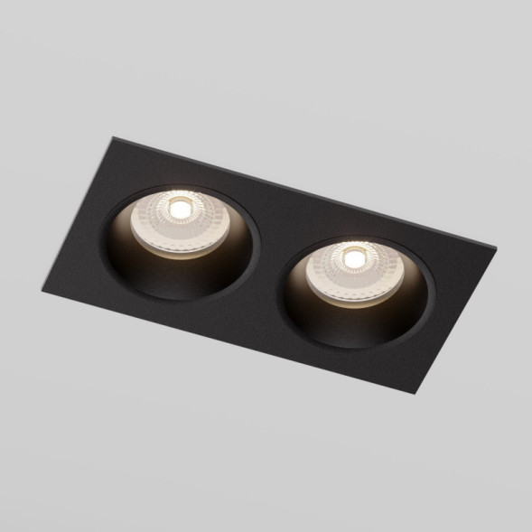 Точечный встраиваемый светильник Elektrostandard Andi 15700/02 черный