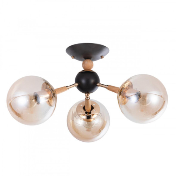 Люстра на штанге ARTE Lamp BOSTON A4485PL-3BK