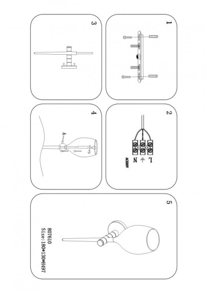 Бра Lightstar Meta d'ouvo 807610