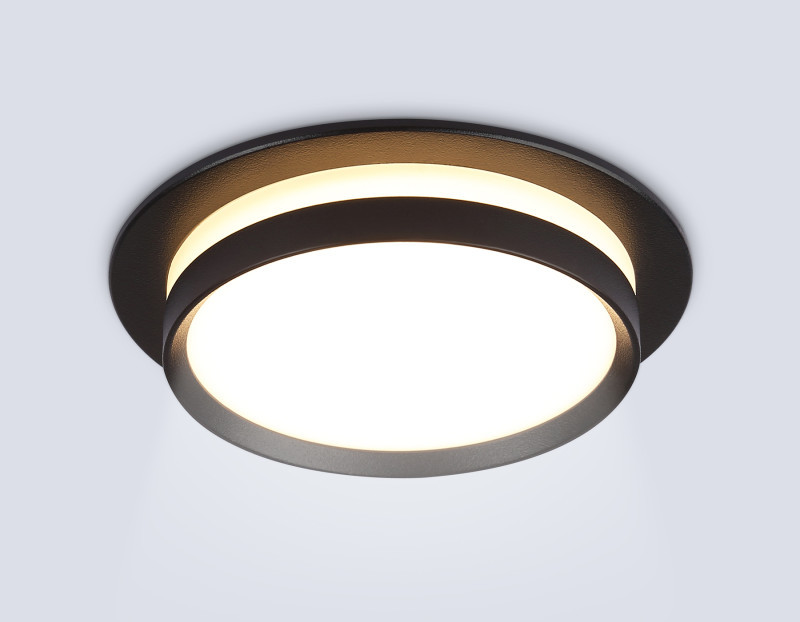 Точечный встраиваемый светильник Ambrella Light TN5215 TECHNO SPOT
