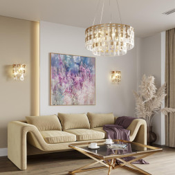 Каскадная люстра Odeon Light BUCKLE 4989/10