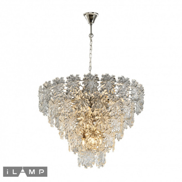 Каскадная люстра iLamp HOMY P2545-18 NIC