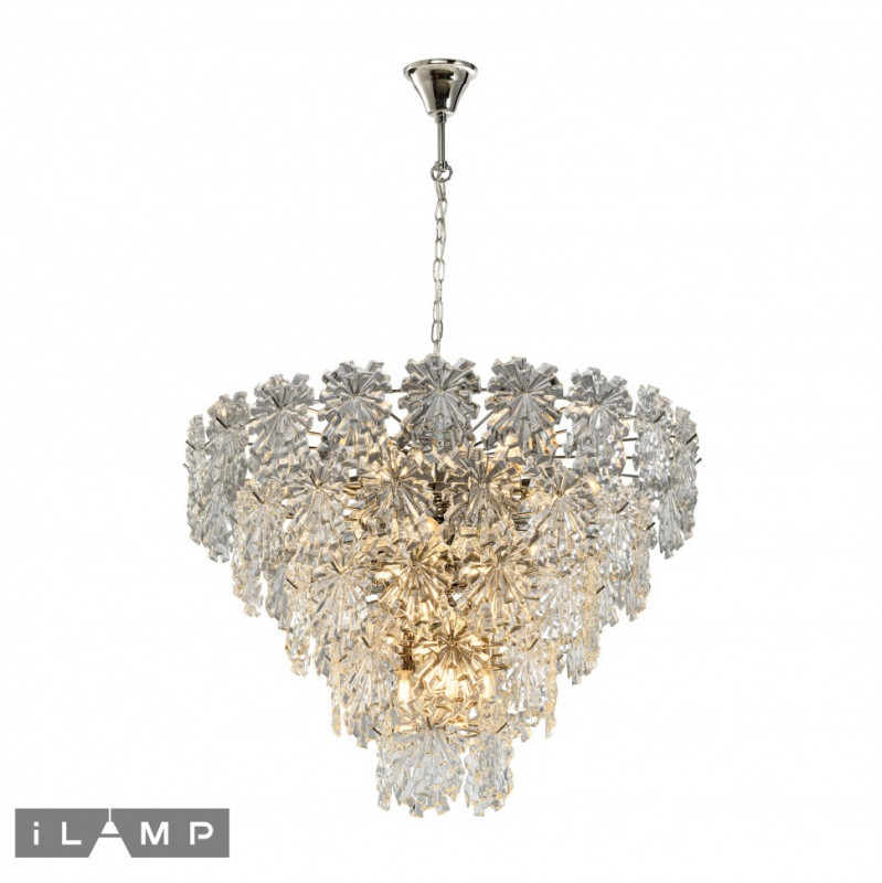 Каскадная люстра iLamp HOMY P2545-18 NIC