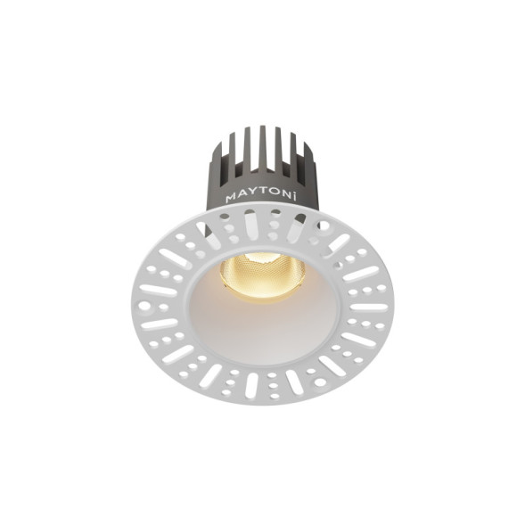 Точечный встраиваемый светильник Maytoni Technical dip DL124-10W-2.7K-TRS-W