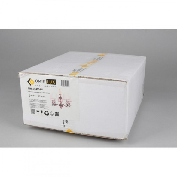 Подвесная люстра Omnilux Omnilux 724 OML-72403-05