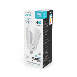 Светодиодная лампа Gauss 11732232 30W 220V 2900lm E27 белый (дневной)