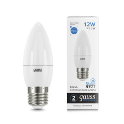 Светодиодная лампа Gauss 30232 12W 220V 950lm E27 белый (холодный)