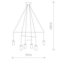 Подвесная люстра Nowodvorski IMBRIA 7956
