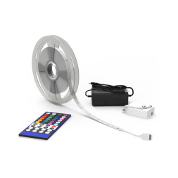 Лента Gauss Basic LED 5050/30 BT011 30W 12V 390lm RGB+белый IP20
