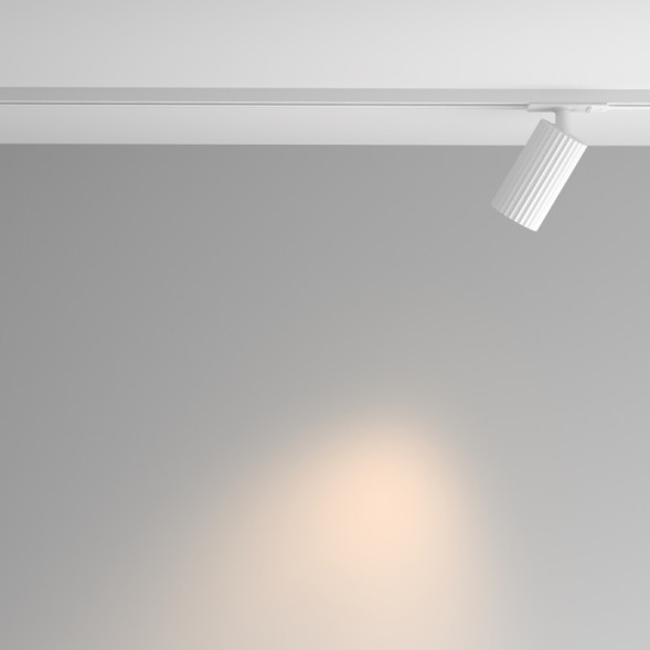 Трековый светильник Maytoni Technical calipso TR218-1-GU10-W