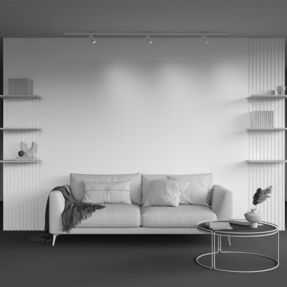 Трековый светильник Maytoni Technical calipso TR218-1-GU10-W