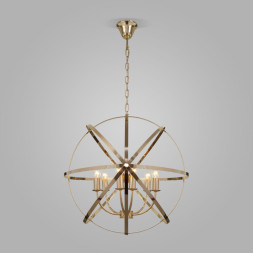 Подвесная люстра Eurosvet SANTI 60139/6 золото