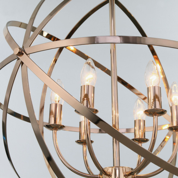 Подвесная люстра Eurosvet SANTI 60139/6 золото