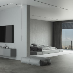 Магнитный трековый светильник Elektrostandard 85077/01 20W 2700-6500K Dim L02 (чёрный)