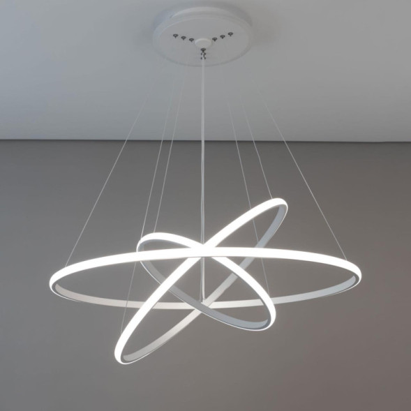 Каскадная люстра Citilux Неон Смарт CL731A090E