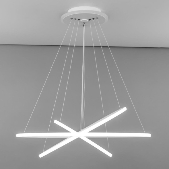 Каскадная люстра Citilux Неон Смарт CL731A090E