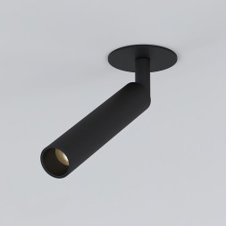 Встраиваемый точечный светильник Elektrostandard Diffe черный 5W 4200K (25027/LED)