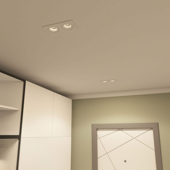 Встраиваемый точечный светильник Denkirs Roto DK2122-WH