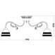 Потолочная люстра ARTE Lamp Francesca A7072PL-8WG