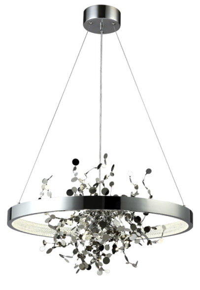 Подвесная люстра Crystal Lux GARDEN GARDEN SPLED+3 D600 CHROME