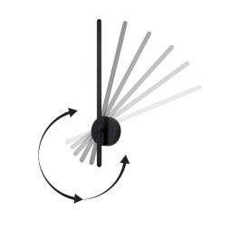 Бра Crystal Lux VERDE VERDE AP L500 BLACK