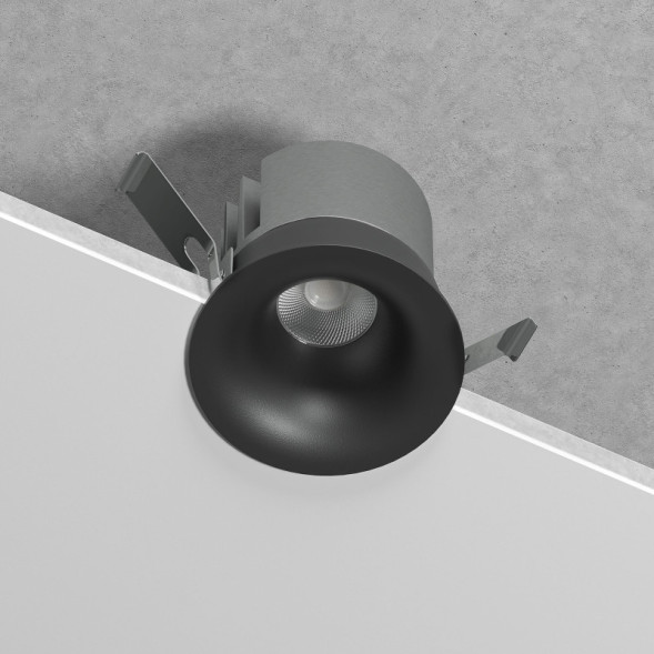 Встраиваемый светильник Elektrostandard 25070/LED 15W черный Bliss