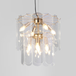 Подвесная люстра Eurosvet 60170/8 золото CLAIRE