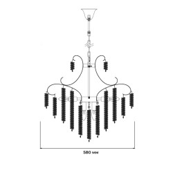 Подвесная люстра Escada 2108/8P