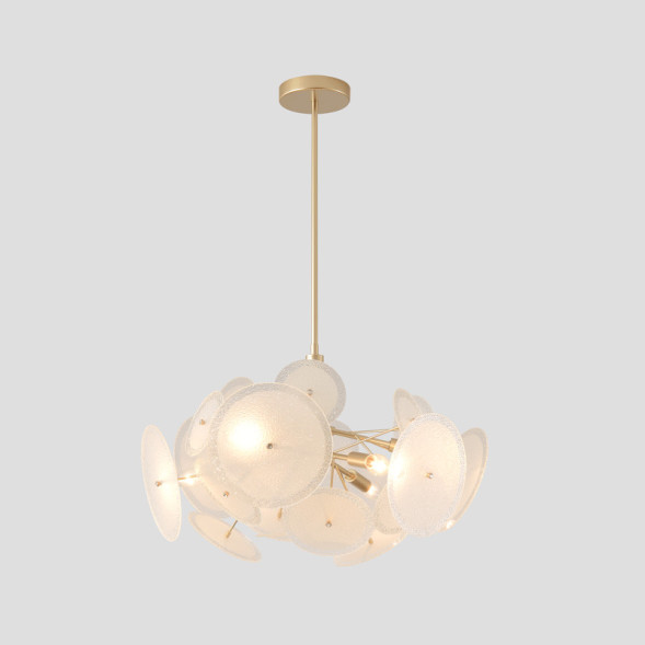 Люстра на штанге Crystal Lux Dandelion DANDELION SP6 GOLD