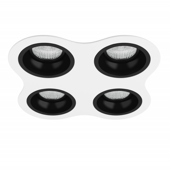 Встраиваемый точечный светильник Lightstar Domino D64607070707